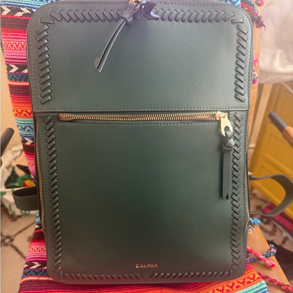 CALPAK Green backpack